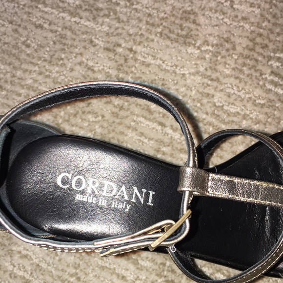 Cordani Danika Wedge Bronze Sandal - Picture 5 of 6